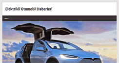 Desktop Screenshot of elektrikliotomobiliniz.com